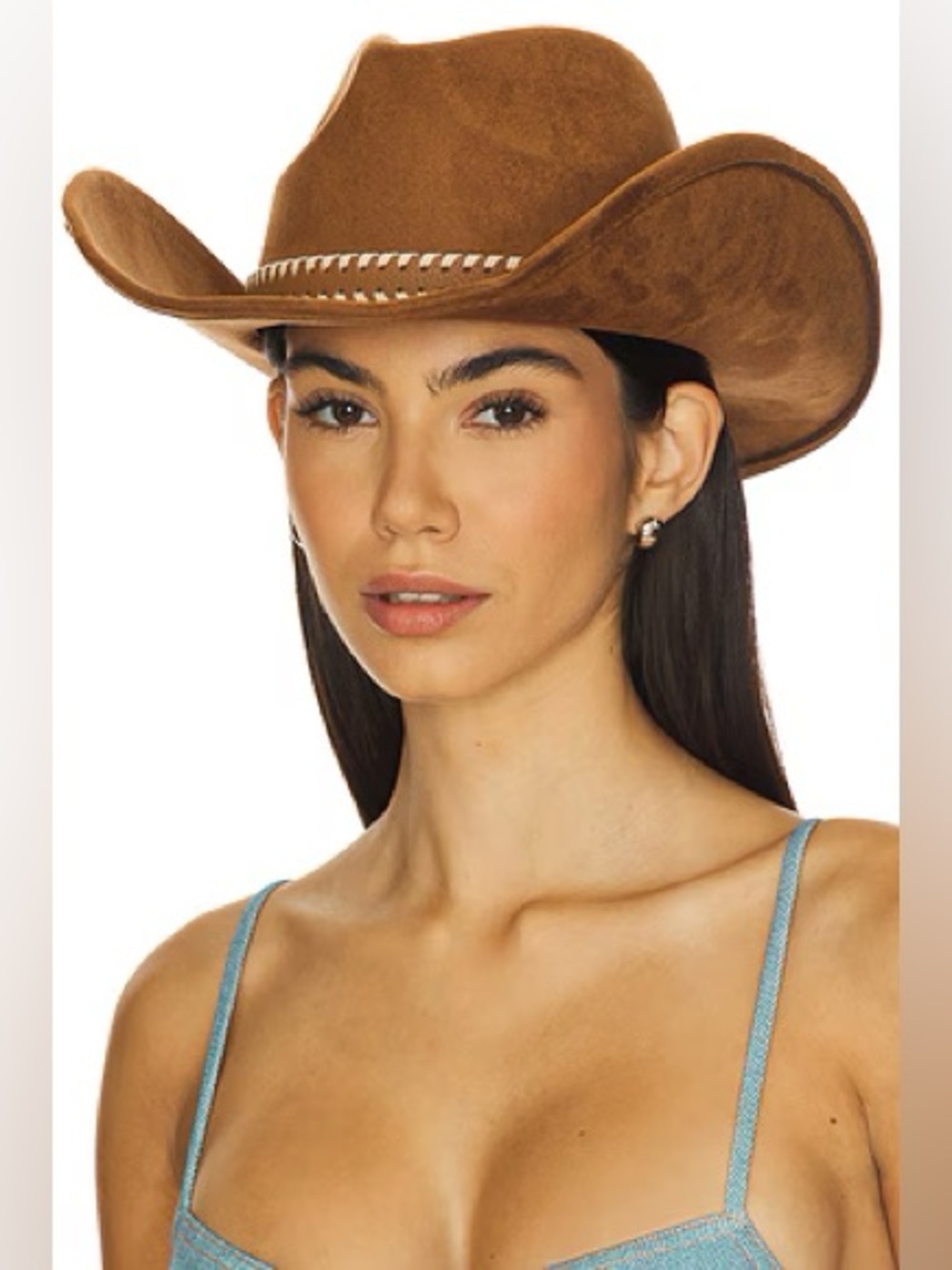 Revolve 8 Other Reasons Belis Rancher Cowboy Hat Brown Coastal Cowgirl Rodeo